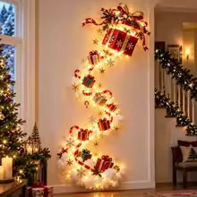 Luminária de Parede Mágica de Natal Adesiva com LED - foto 8
