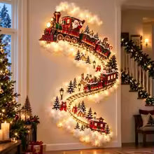 Luminária de Parede Mágica de Natal Adesiva com LED - foto 7