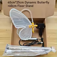 Borboleta Luminosa de LED para Jardim com Asas que se Movem - foto 8